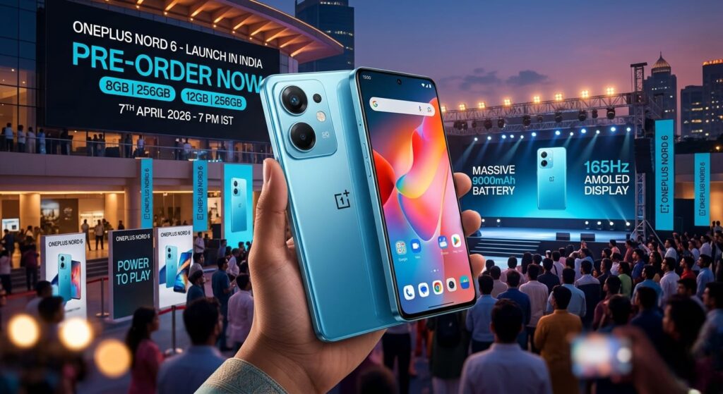 OnePlus Nord 6 India Launch Poster