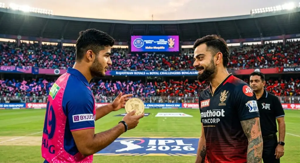 RR vs RCB IPL 2026 Match