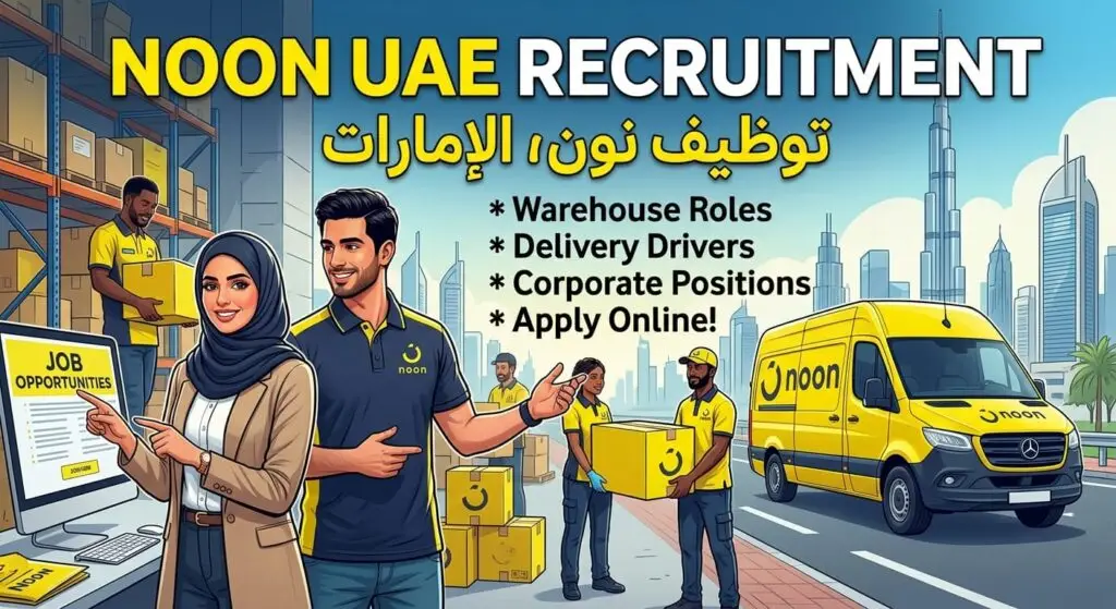 Noon UAE Recruitment 2026 Job Vacancy