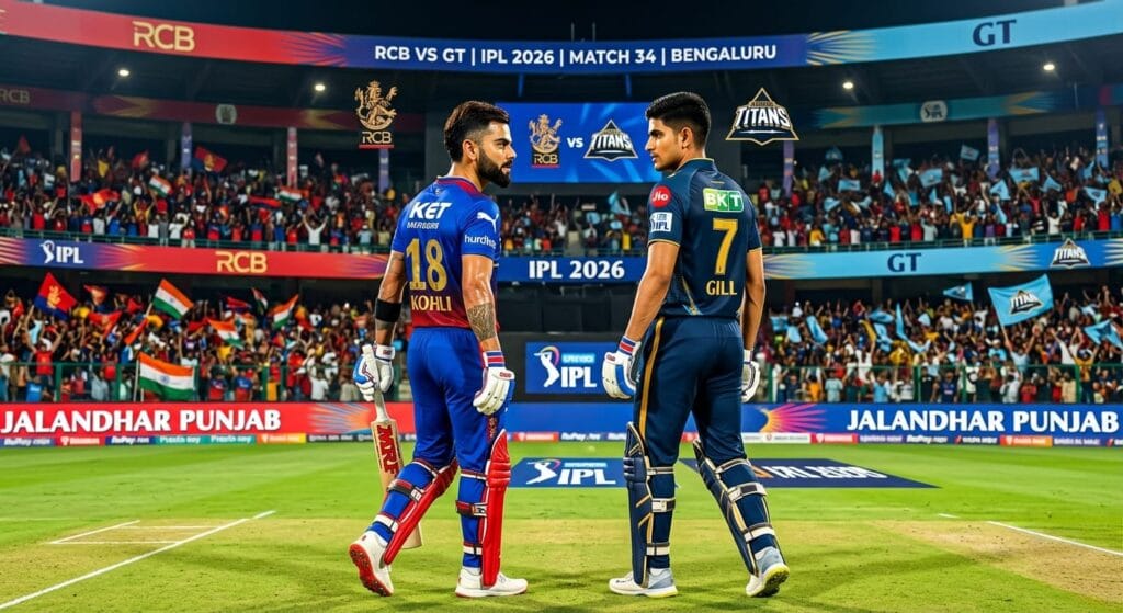RCB vs GT Today Match
